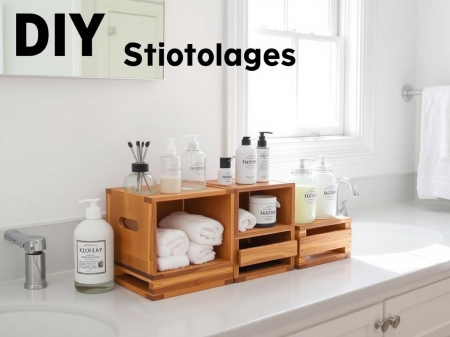 Badezimmer Aufbewahrung DIY