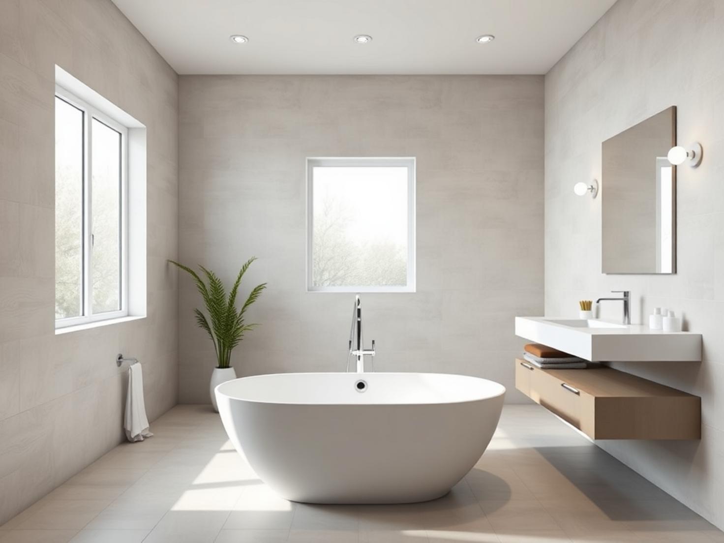 Badezimmer ohne Fenster