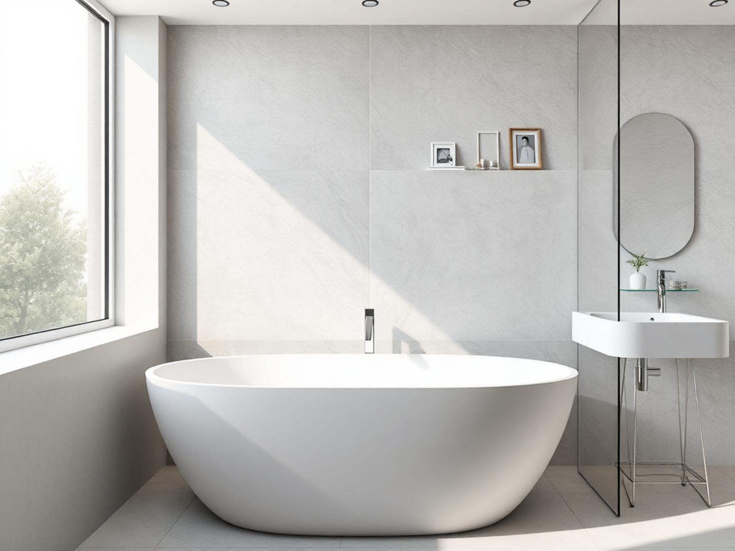 Badezimmer Wandgestaltung