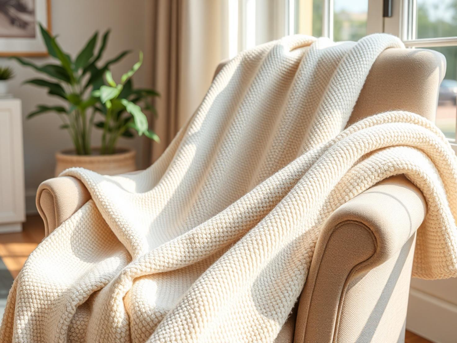 Bouclé Stoff Komfort