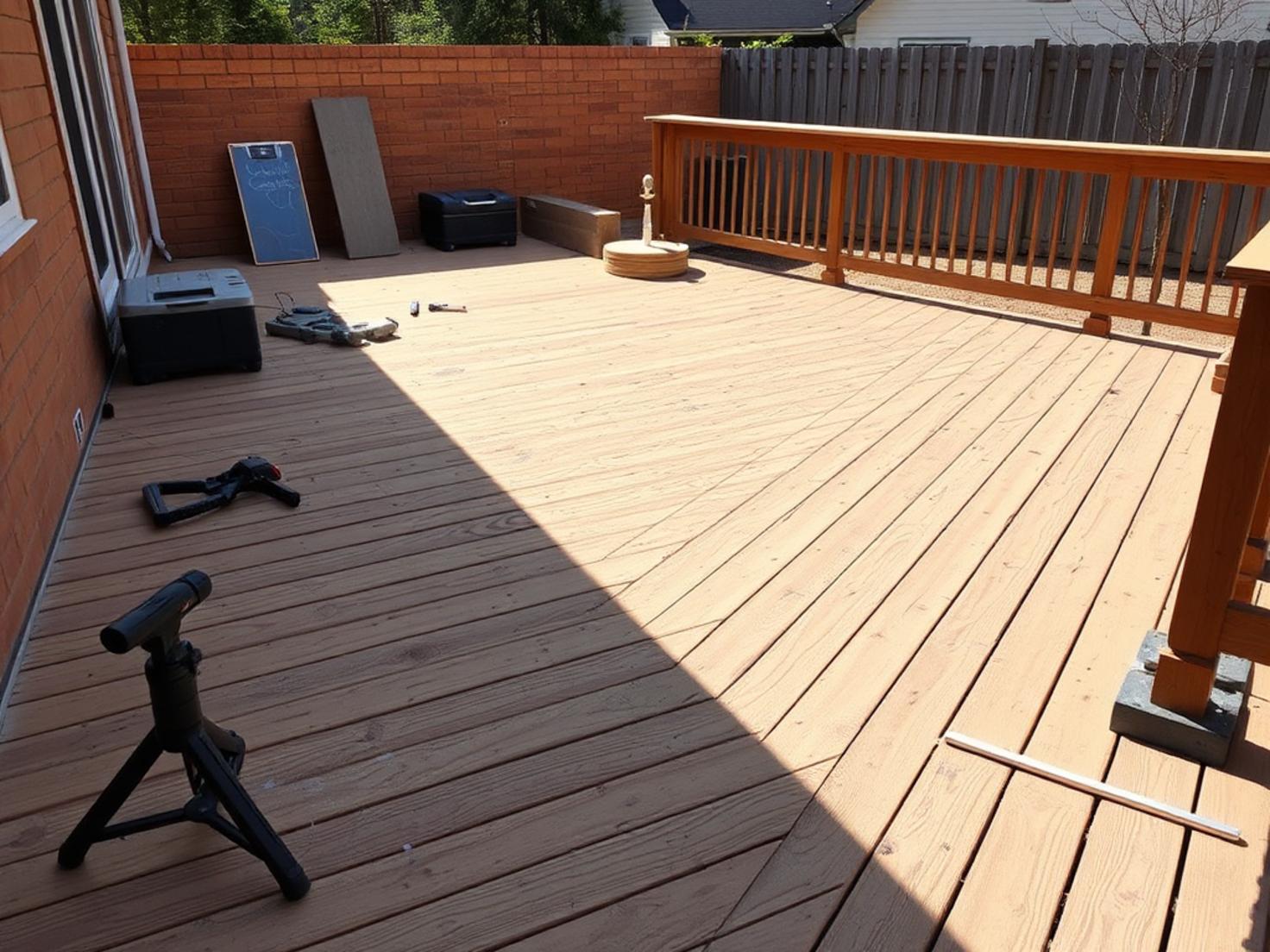 Deck Renovierung Ideen