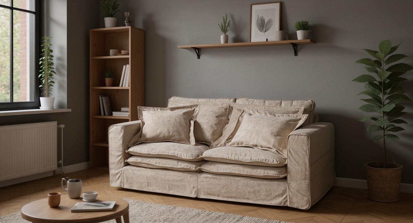 Elegantes 3-Sitzer Sofa mit Premium-Stoffen und ultimativem Komfort