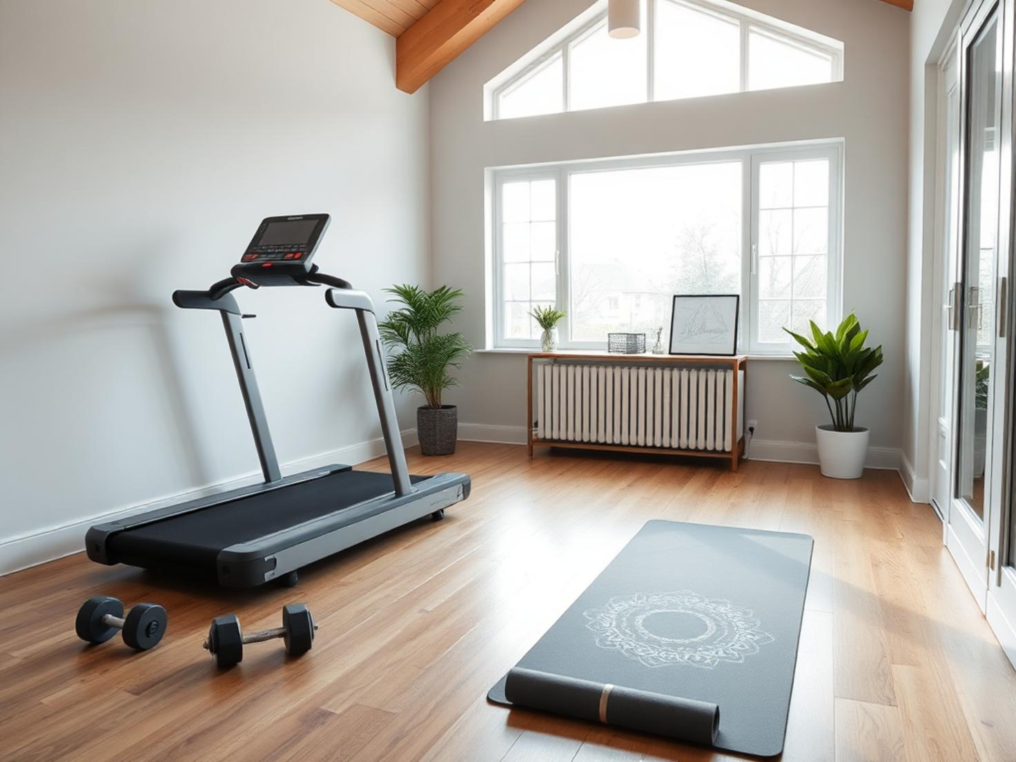 Fitnessraum Zuhause einrichten