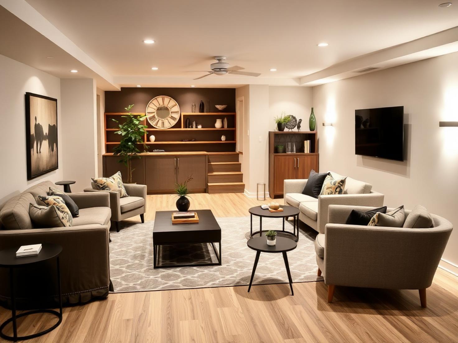 Keller Wohnraum Umgestaltung