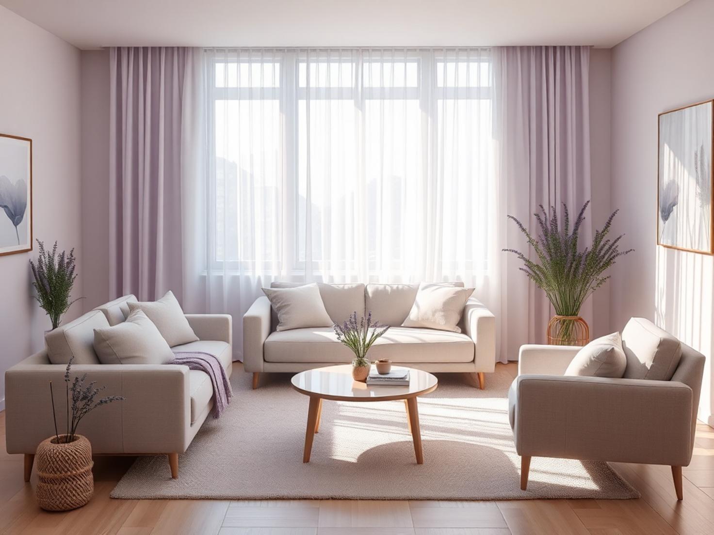 Lavender Haze Wohnzimmer