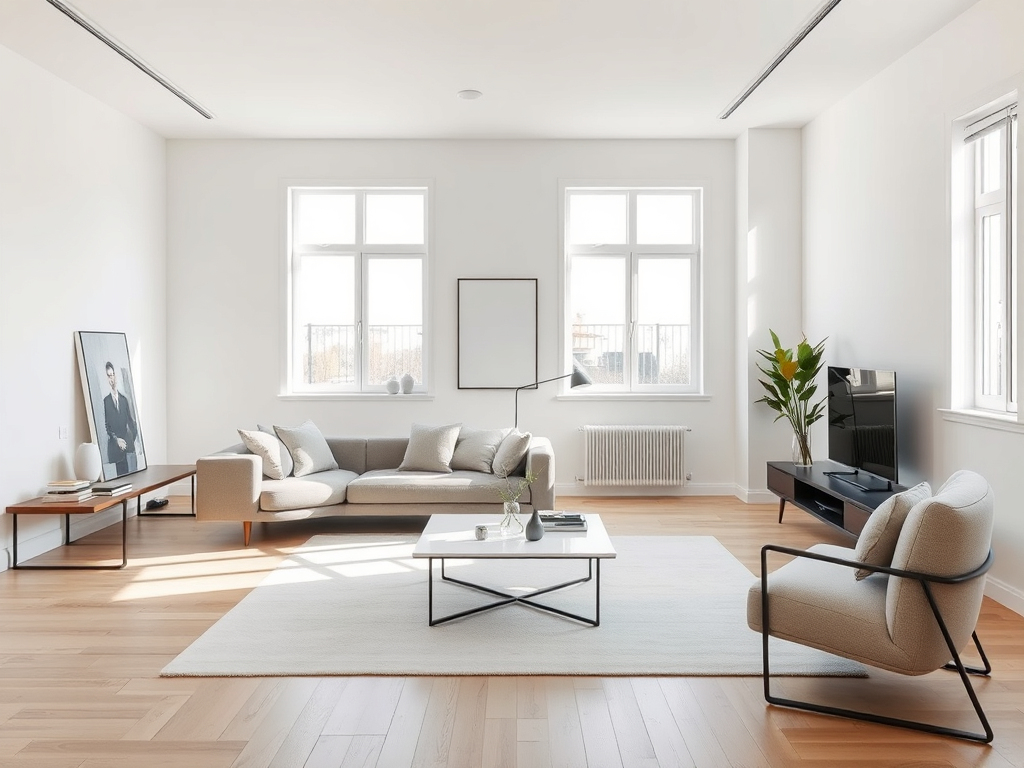 Moderne Minimalismus Wohnzimmer Ideen