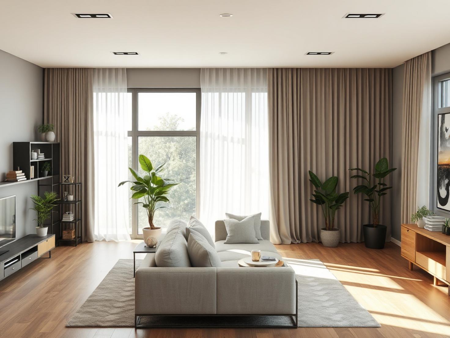 Raumteilung ohne Wände