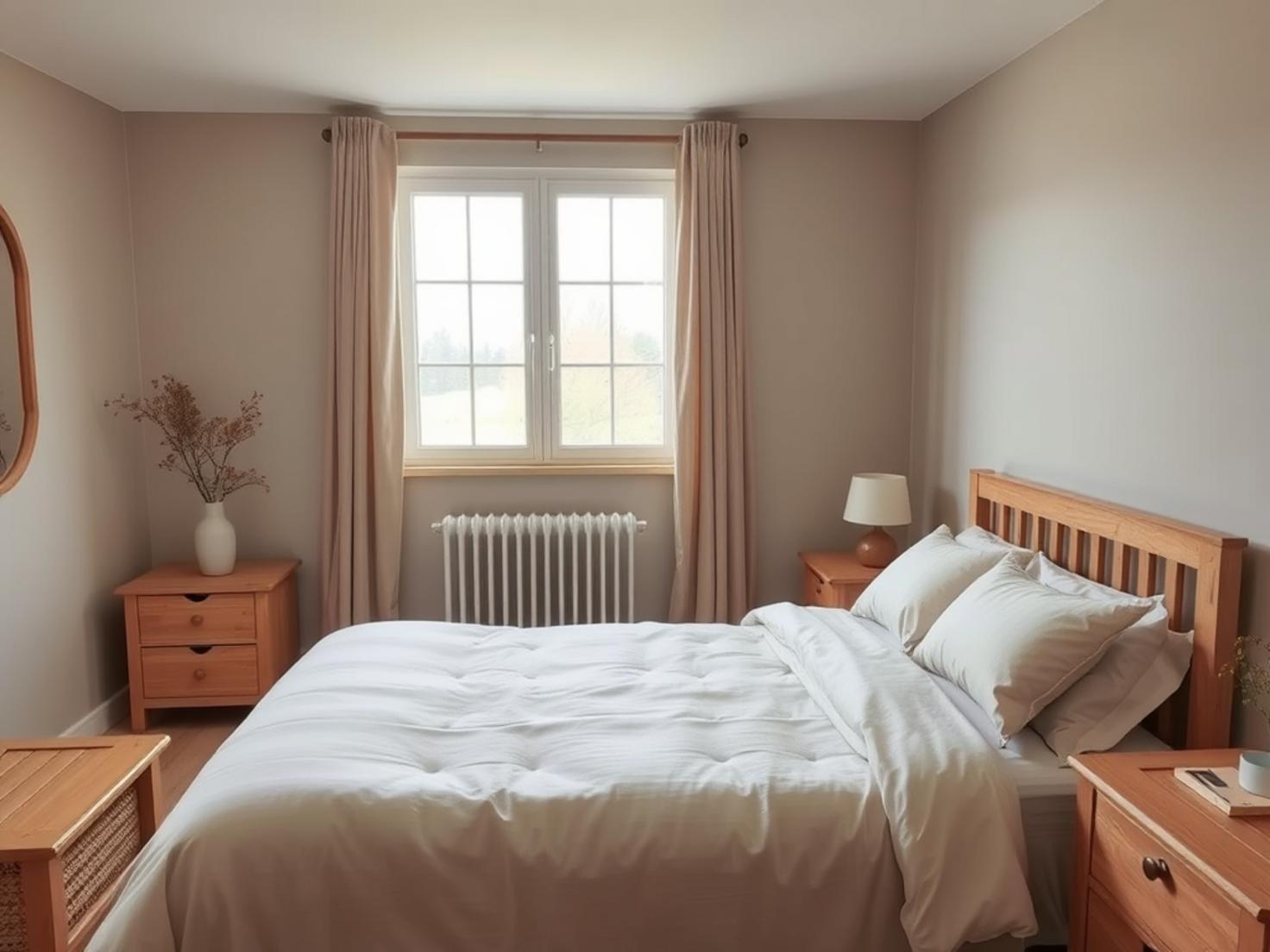 Schlafzimmer Farb-Harmonie