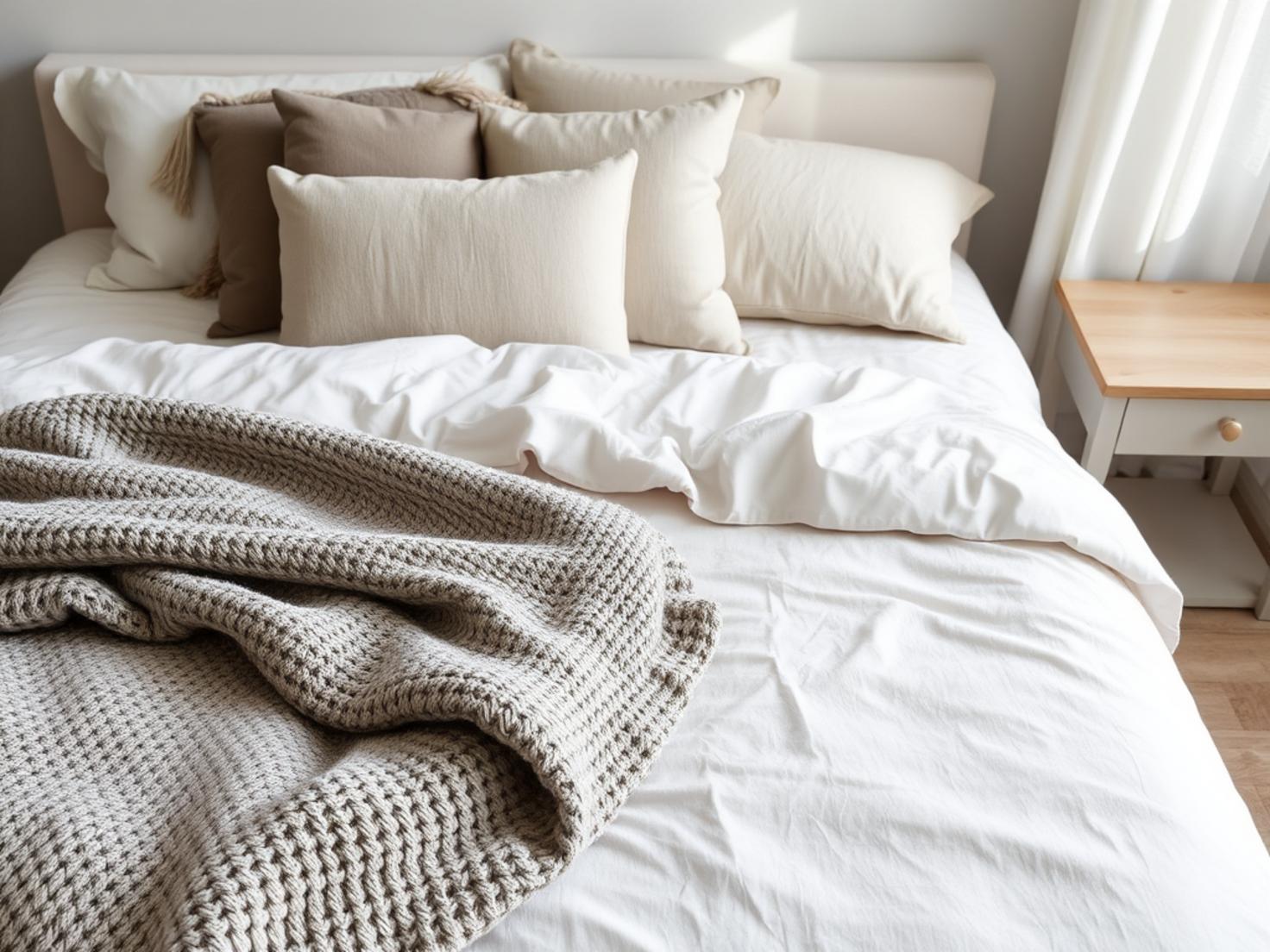 Schlafzimmer Textilien kombinieren