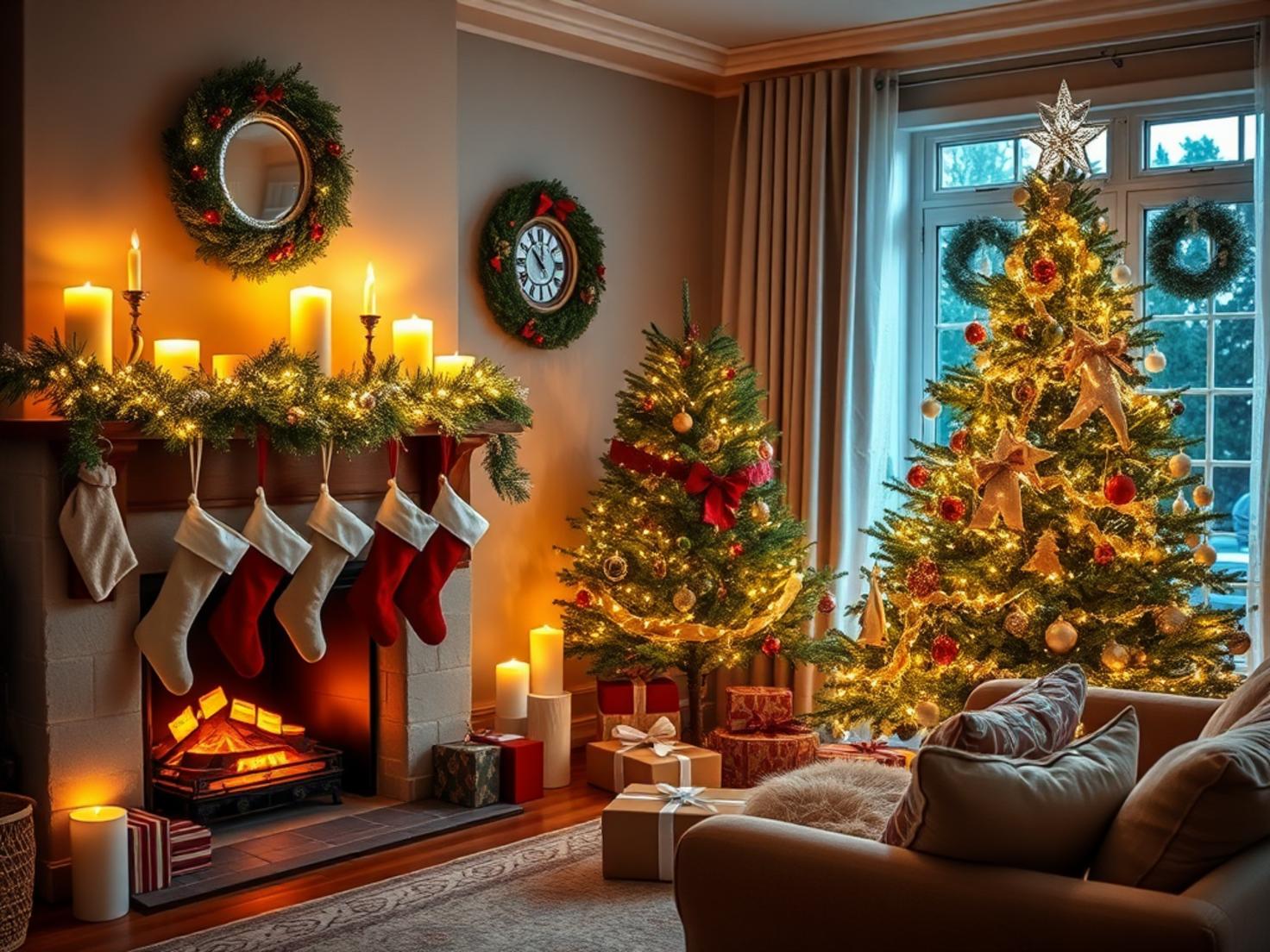 Weihnachtsdeko Wohnung