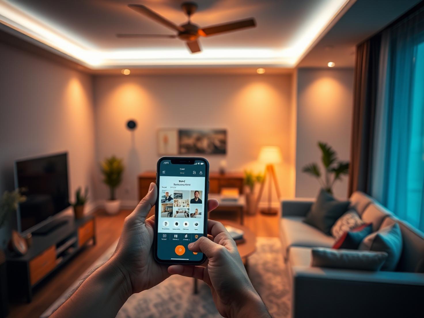 App gesteuerte Atmosphäre