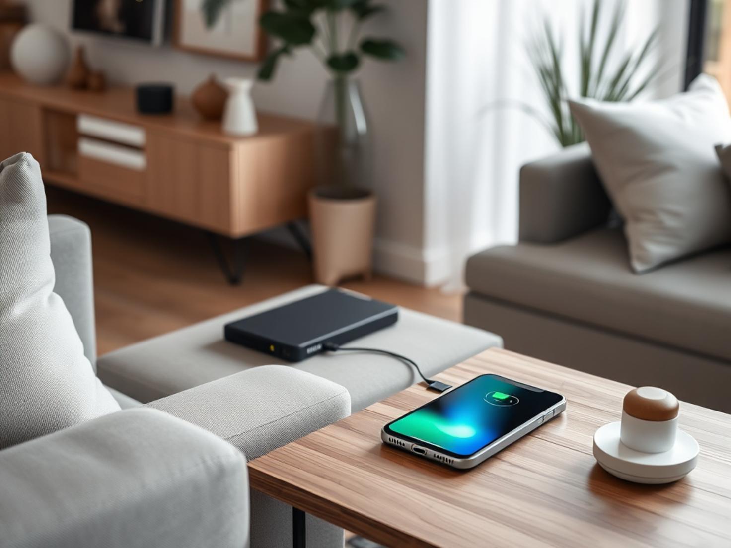 Drahtlose Ladestationen verstecken